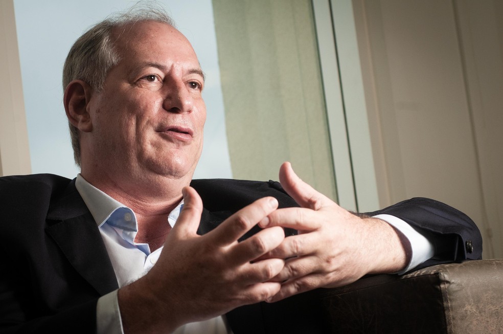 Ciro Gomes: “O sistema vai ter que me engolir” — Foto: Ana Paula Paiva/Valor