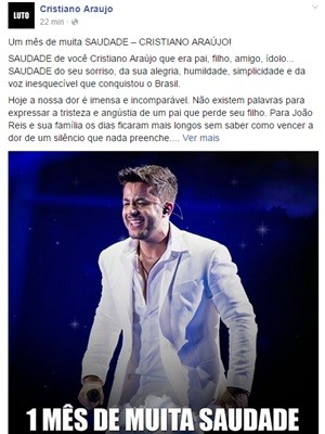 G1 - Juiz manda tirar do ar imagens do corpo do cantor Cristiano Araújo -  notícias em Música em Goiás