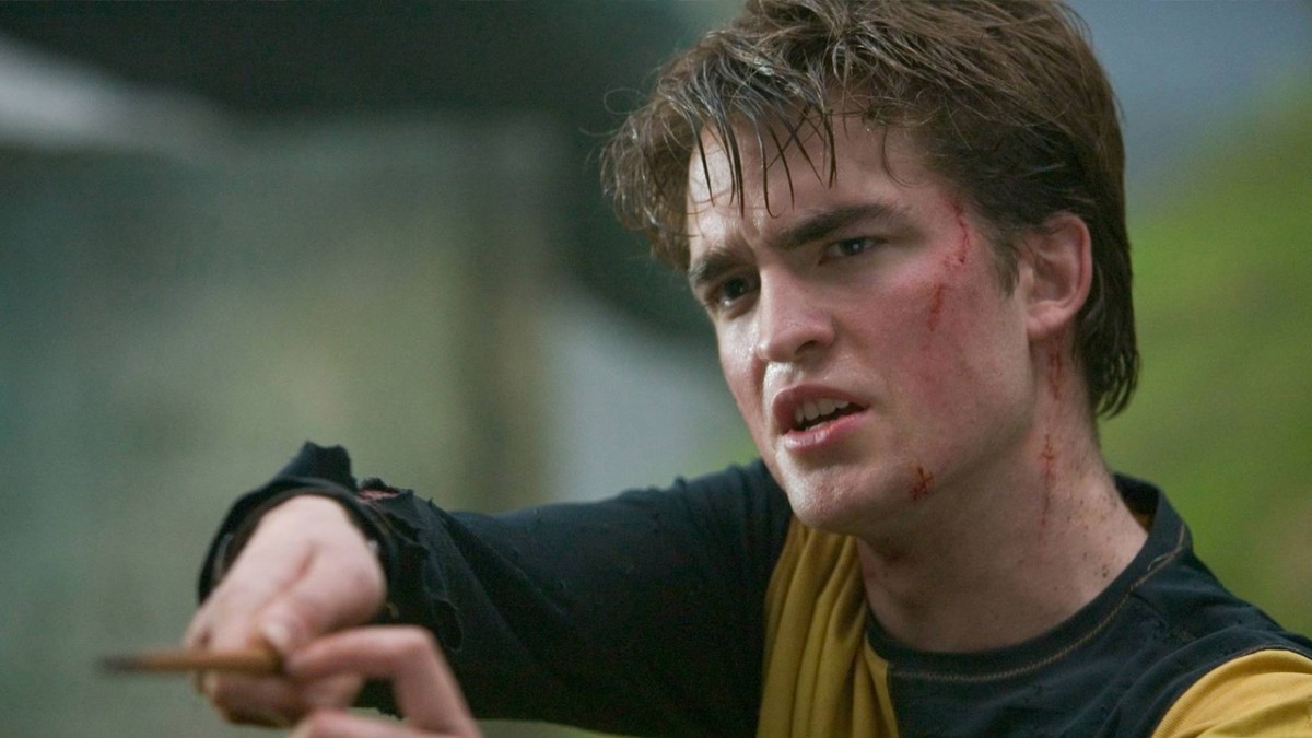 Robert Pattinson no papel do bruxo Cedrico Diggory (Foto: Reprodução)