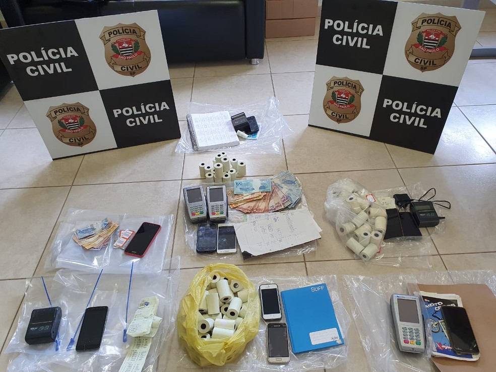 Operação Camouflage ocorreu em Regente Feijó — Foto: Polícia Civil 