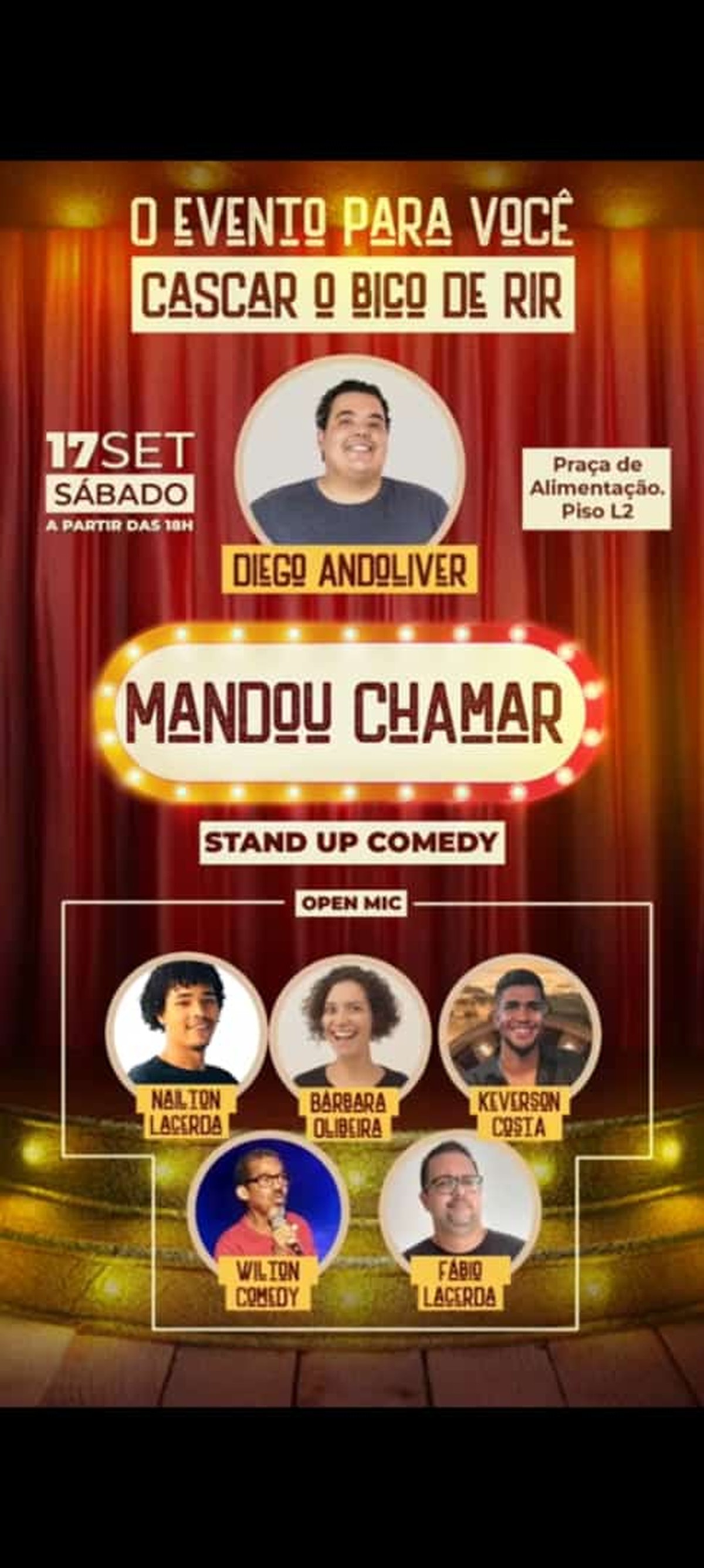 Show De Stand Up Comedy Mandou Chamar Acontece Neste Sábado 17 Tá Rolando Rede Globo 7637