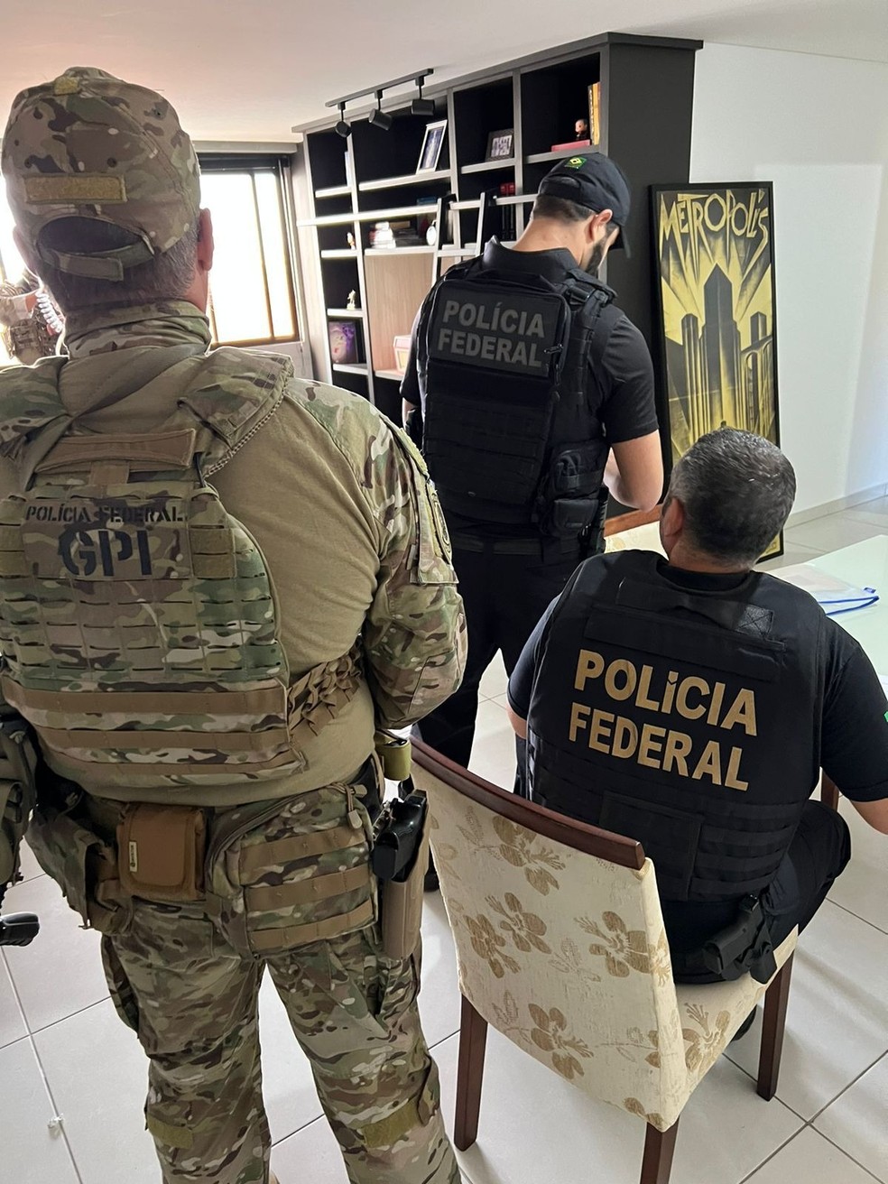 PF deflagra operação contra esquema de financiamento ilegal e compra de votos, na PB — Foto: Divulgação/Polícia Federal