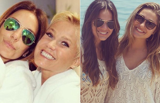 Xuxa e Sasha têm amigas de anos  (Foto: Reprodução Instagram )