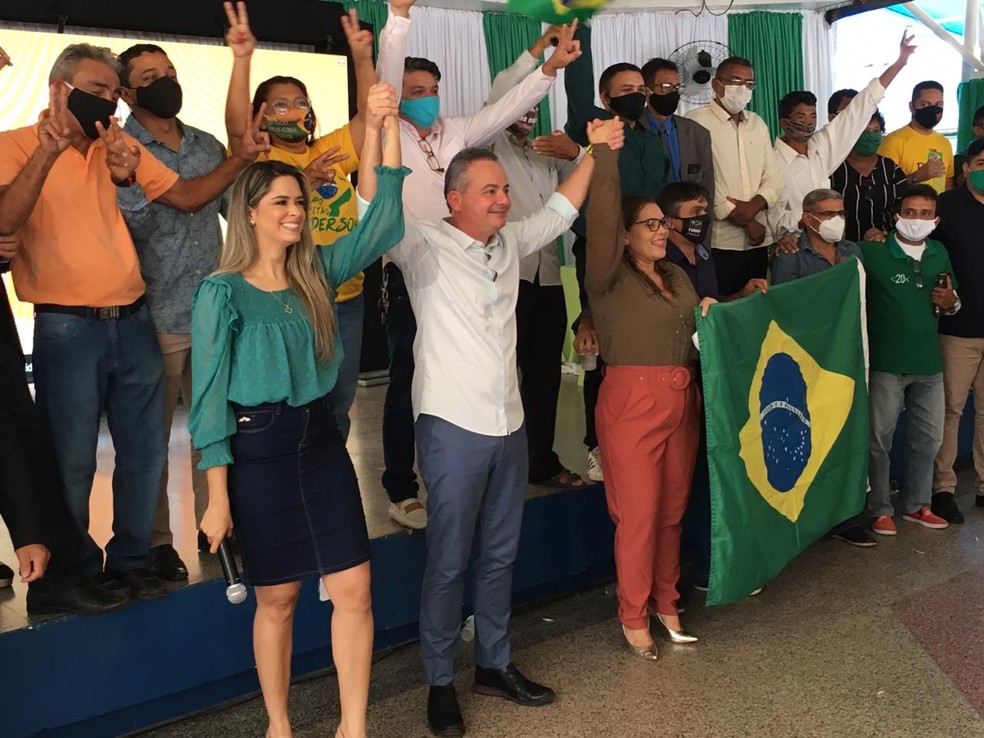 PSC oficializa candidatura de Gessy Fonseca à Prefeitura de Teresina — Foto: Murilo Lucena/TV Clube
