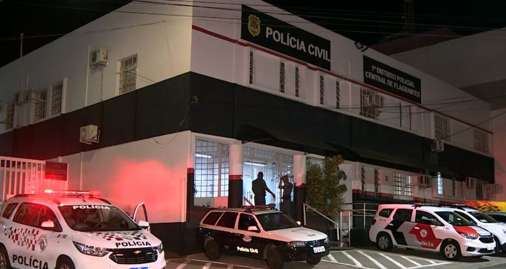 1º Distrito Policial de Campinas — Foto: Reprodução/EPTV