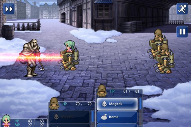 Mais jogos de Final Fantasy de Square Enix lançado para Android