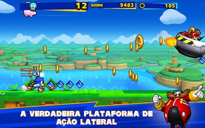 Sonic Runners chega ao iPhone e iPad (Foto: Divulga??o)