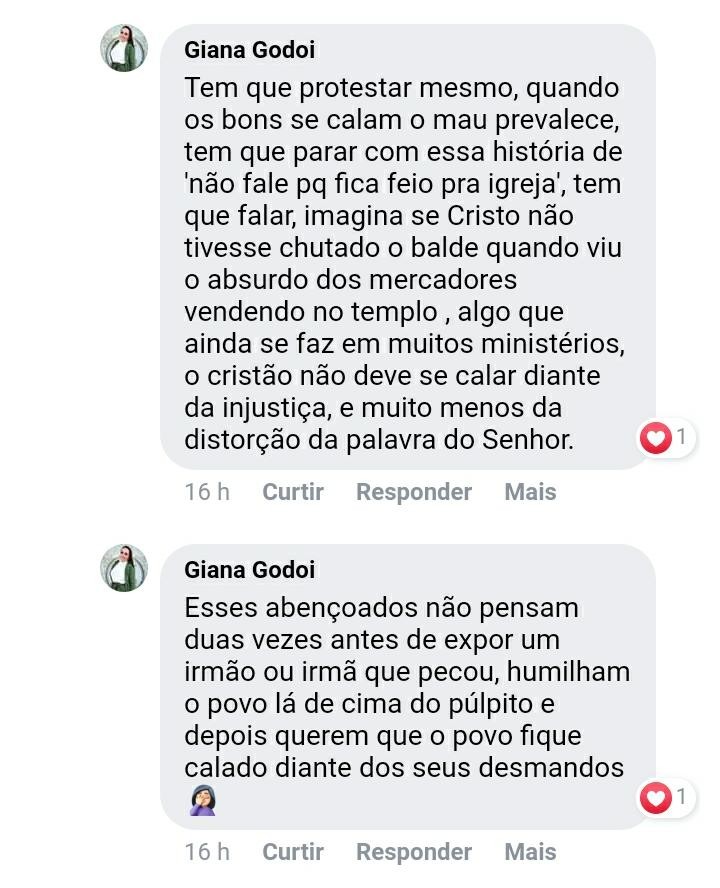 Crítica de pastor gera polêmica nas redes sociais (Foto: Reprodução / Facebook)