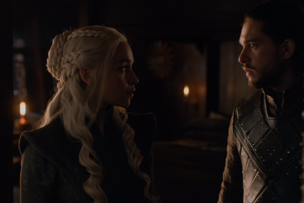 Daenerys e Jon Snow (Foto: Divulgação/ HBO)