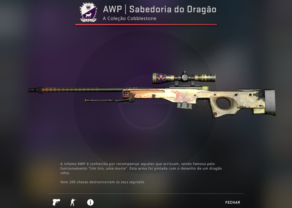 AWP no CS:GO: veja as skins mais raras e caras do jogo | Jogos de tiro ...