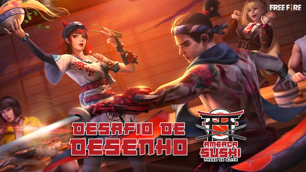Free Fire Como Participar Do Desafio De Desenho E Concorrer Ao Passe De Elite Ameaca Sushi Free Fire Ge Ao continuar navegando, você concorda com o uso de cookies. passe de elite ameaca sushi