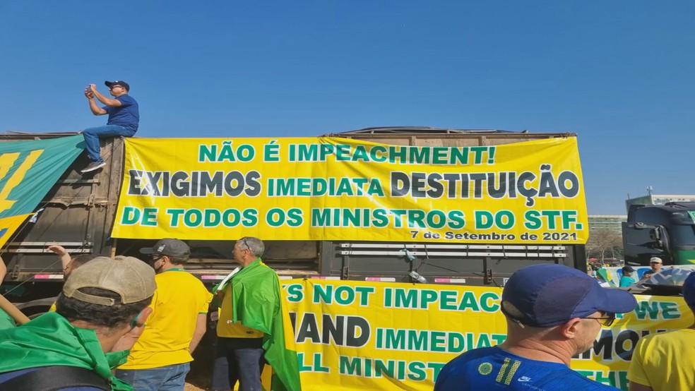 7 de Setembro tem protestos a favor e contra o governo Bolsonaro | Política  | G1