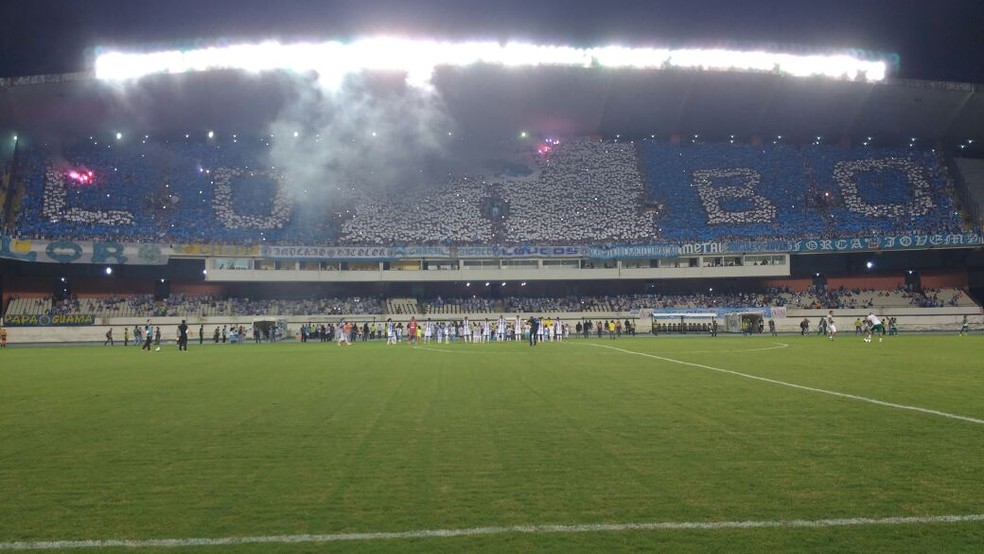 Paysandu x Gama - Mosaico Mangueirão — Foto: Fernando Torres/Paysandu