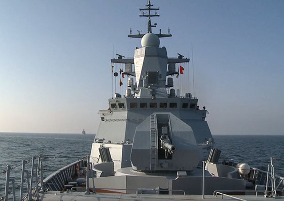 Navio russo participa de manobras navais no Mar Báltico