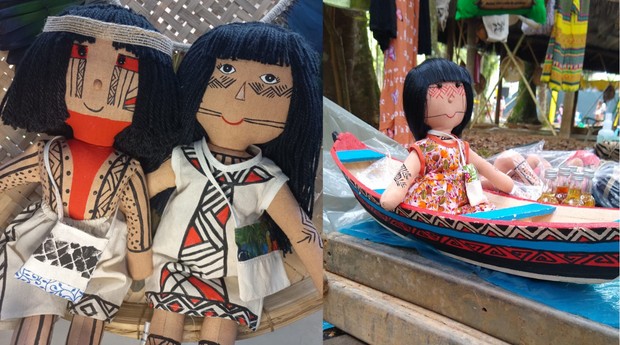 Bonecas Anaty: marca vende em feiras no Rio de Janeiro e também por e-commerce, em site próprio (Foto: Divulgação/Bonecas Anaty)