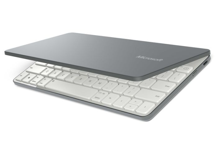 Teclado universal da Microsoft com sua capa protetora (Foto: Divulgação/Microsoft)