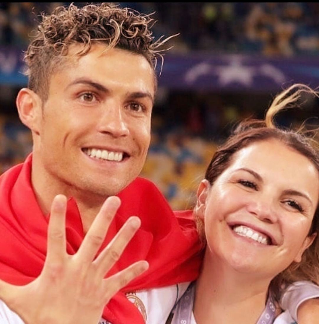 Katia Aveiro e Cristiano Ronaldo (Foto: Reprodução Instagram)