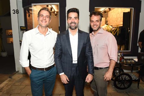 Tiago Aguiar Leandro Vieira e William Biancheti