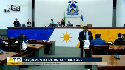 Assembleia Legislativa do Tocantins aprova LDO por unanimidade