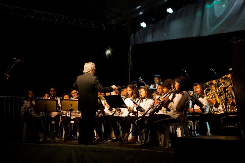 Banda sinfônica de Pirapora vai se apresentar no Auto de Natal (Foto: Instituto Café Solidário / Divulgação)