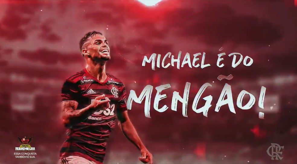 Michael é do Flamengo — Foto: Divulgação