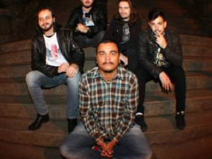 A banda Sons of Haze fecha a noite com metal (Foto: Divulgação)