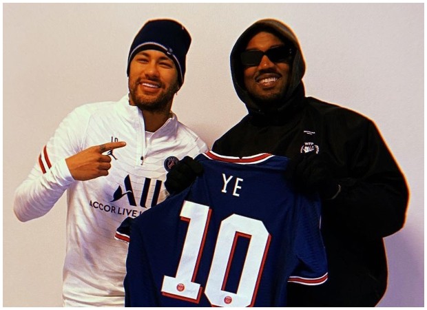 Neymar e Kanye Ye West (Foto: Reprodução/Instagram)