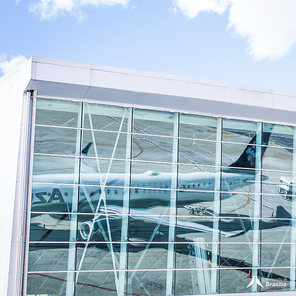 Aeroporto JK, em Brasília (Foto: Inframérica/Divulgação)