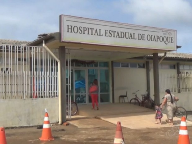 Hospital, Oiapoque, garimpeiro, ataque de onça, Amapá (Foto: Reprodução/Rede Amazônica no Amapá)
