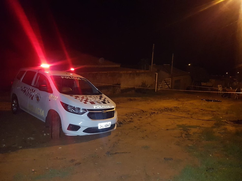 Homem é preso suspeito de matar o filho com facada em Marília — Foto: Polícia Militar/Divulgação