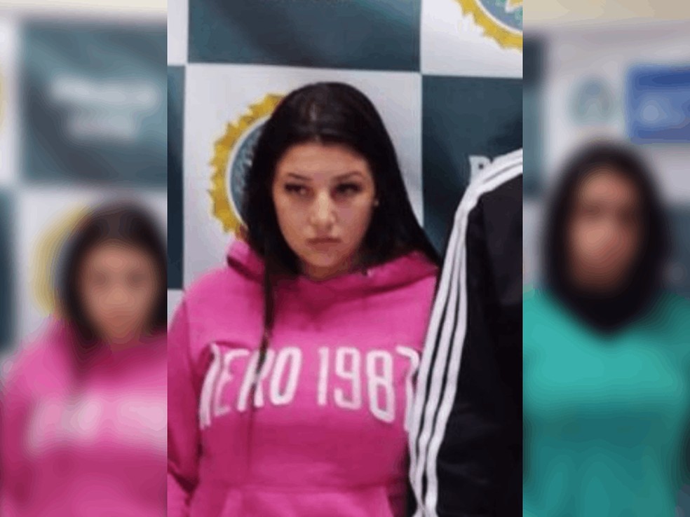 Gaby Vieira: a mais nova do grupo, com 20 anos — Foto: Reprodução