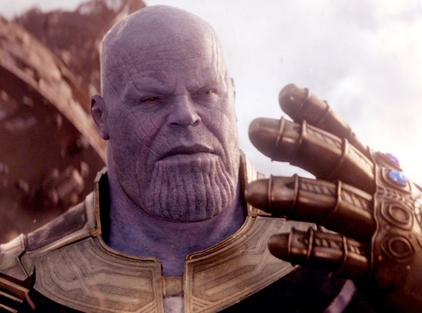 Thanos, vilão dos últimos filmes dos Vingadores (Foto: divulgação )