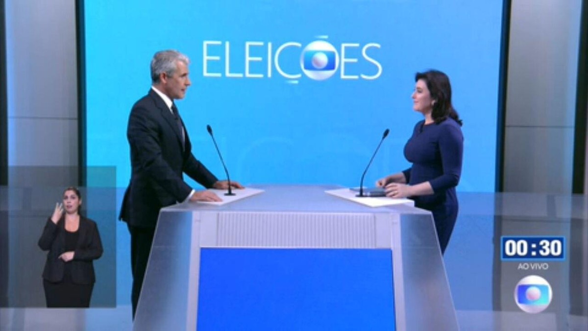 Debate na Globo: d'Avila pergunta a Tebet sobre privatizações; VÍDEO