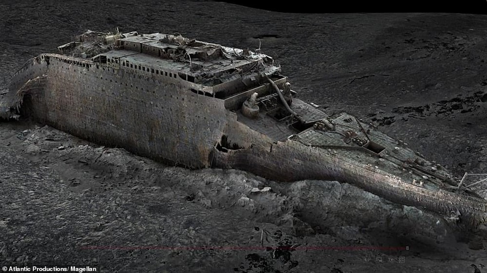 Primeira varredura digital do Titanic pode explicar o que causou o naufrágio