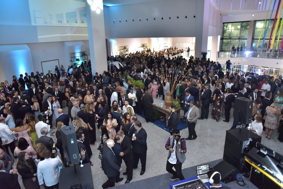 Novo Centro de Convenções é inaugurado na orla da Boca do Rio, em Salvador — Foto: Enaldo Pinto/Aghaack