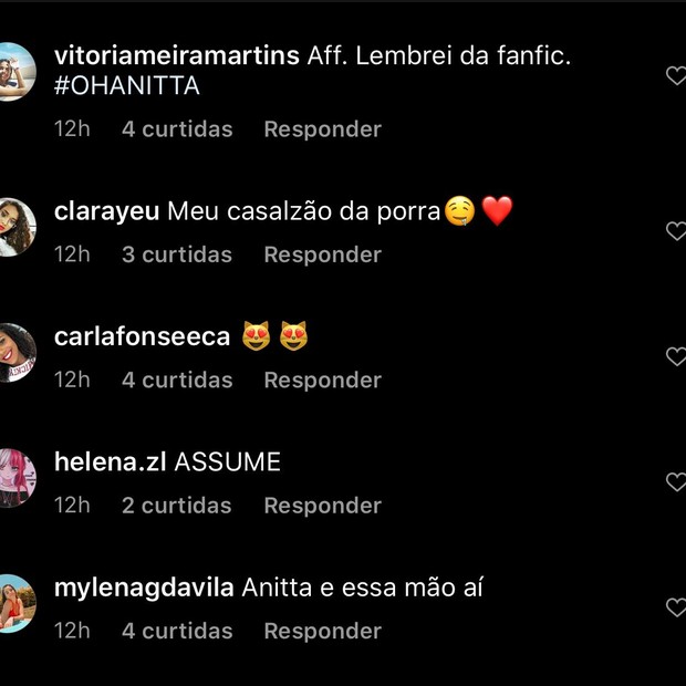Clique de Anitta e Ohana Lefundes movimenta a web  (Foto: Reprodução/Instagram)