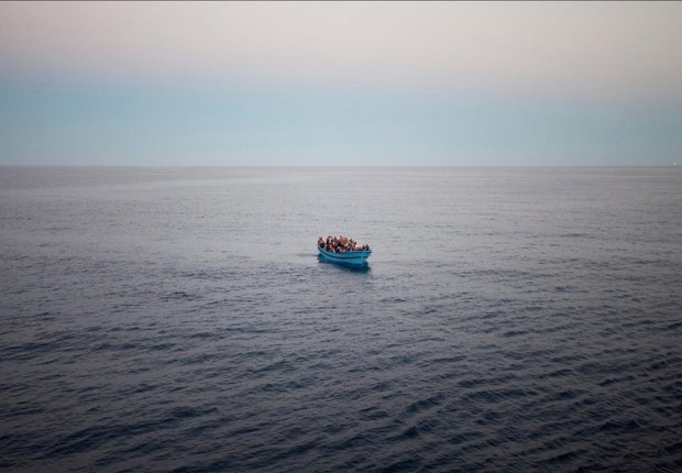 Barco, refugiados (Foto: ACNUR/Alfredo D’Amato (ONU))