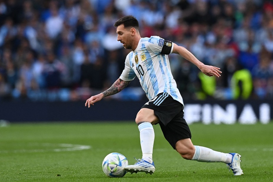 Messi fez oito gols nos últimos três jogos da seleção argentina