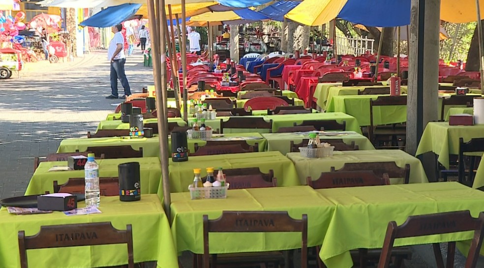 Comerciantes de Piracicaba (SP) relatam queda de até 50% no movimento (Foto: Reprodução EPTV)