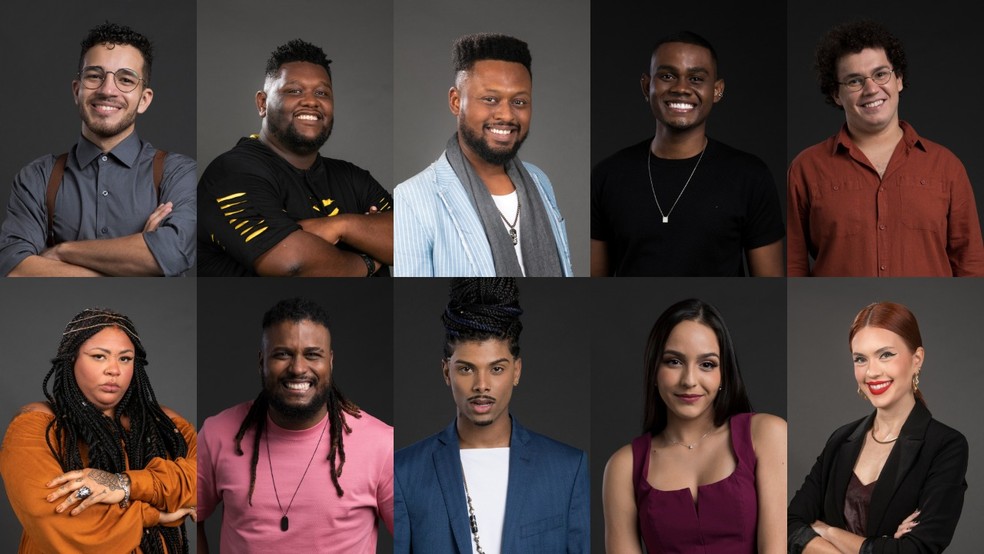 Participantes que se apresentam na Semifinal — Foto: TV Globo