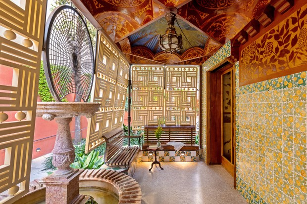 Casa Vicens, de Antoni Guadí, está disponível para locação no Airbnb (Foto: Divulgação)