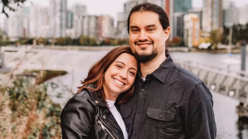 Giovanna e Vitor já chegaram no Canadá como residentes permanentes (Foto: Arquivo pessoal)