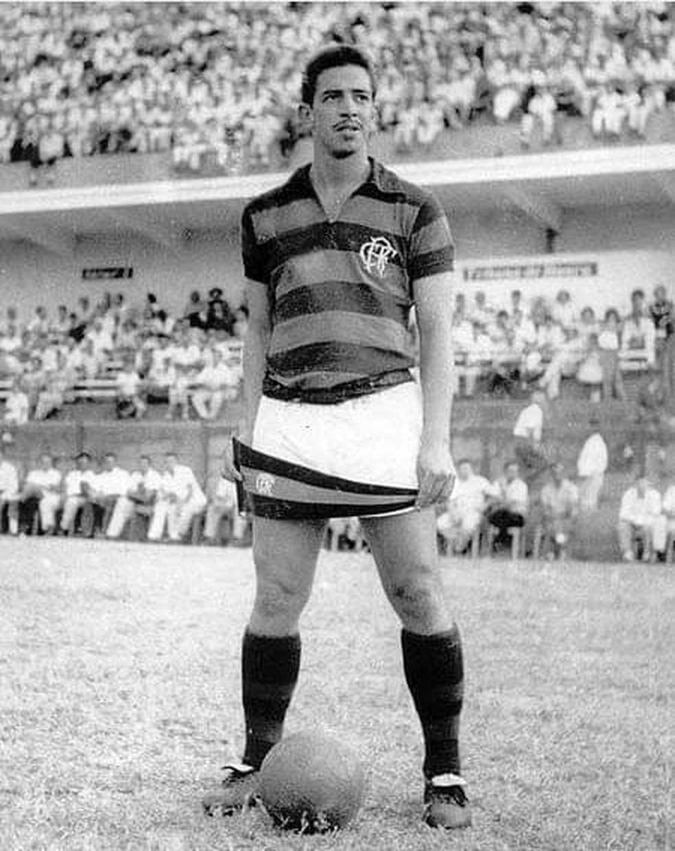 Henrique, terceiro maior artilheiro da história do Flamengo — Foto: Bruno Lucena / Patrimônio Histórico do Flamengo