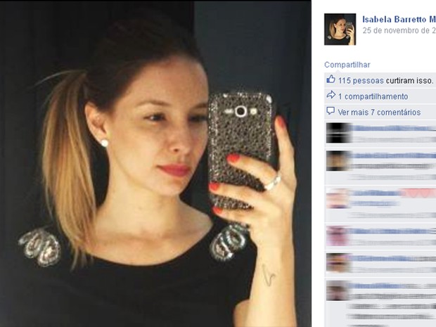 Empresária Isabela Barretto Mattosinho é encontrada morta em hotel  (Foto: Reprodução / Facebook)
