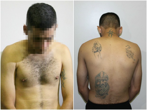 Suspeito era fugitivo de São Paulo por tráfico de drogas (Foto: Tiago Melo/ G1 AM)