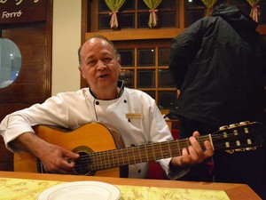 Chef Mario Celso Fondue Caipira Campos do Jordão (Foto: Filipe Rodrigues/G1)