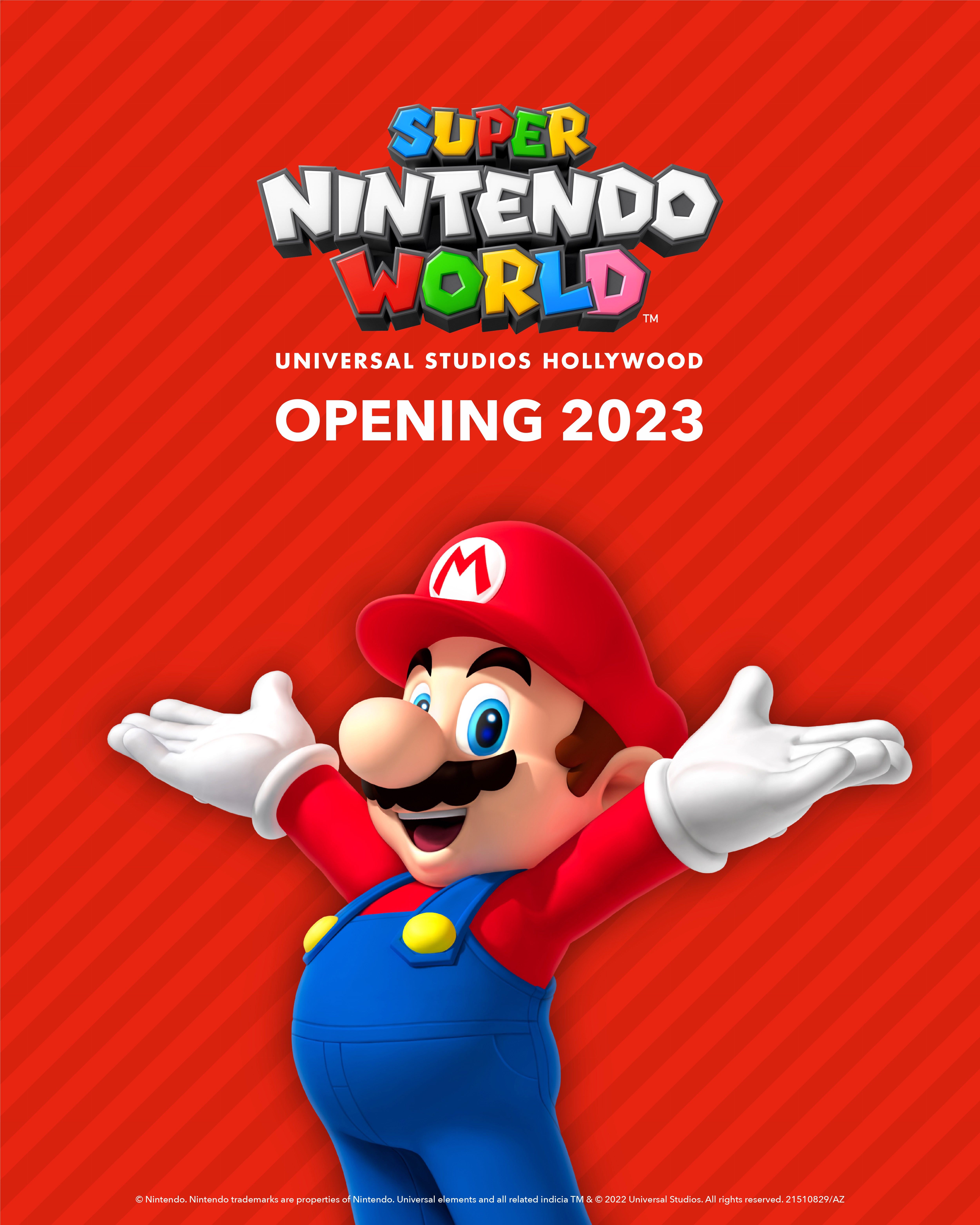 Arte Super Nintendo World (Foto: Divulgação/ Universal Studios Hollywood)