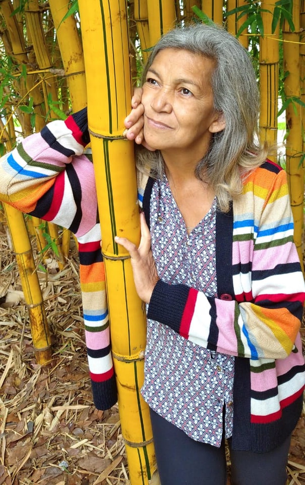 Maria da Conceição, de 62 anos, foi aprovada no vestibular da UnB e vai cursar artes cênicas — Foto: Arquivo pessoal