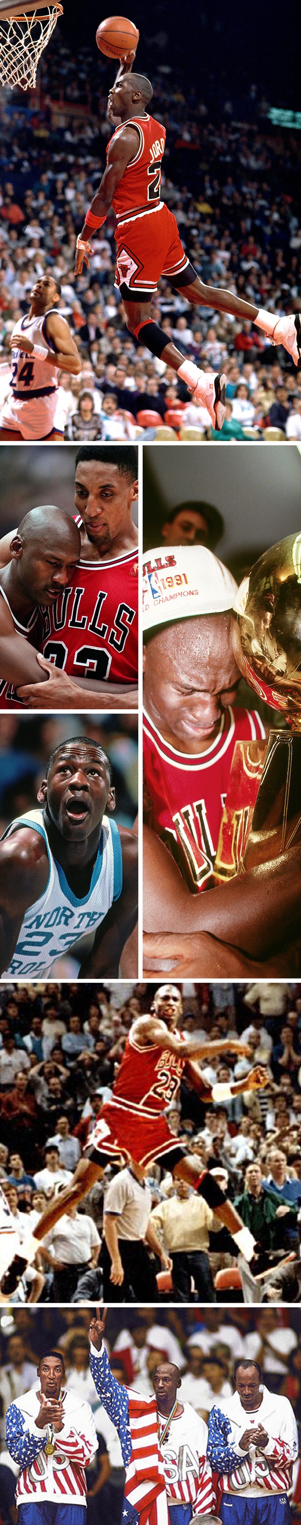 Michael Jordan em imagens — Foto: Getty Images