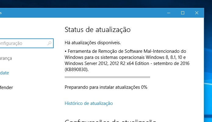 Verifique se o Windows Update voltou a funcionar (Foto: Reprodução/Paulo Alves)